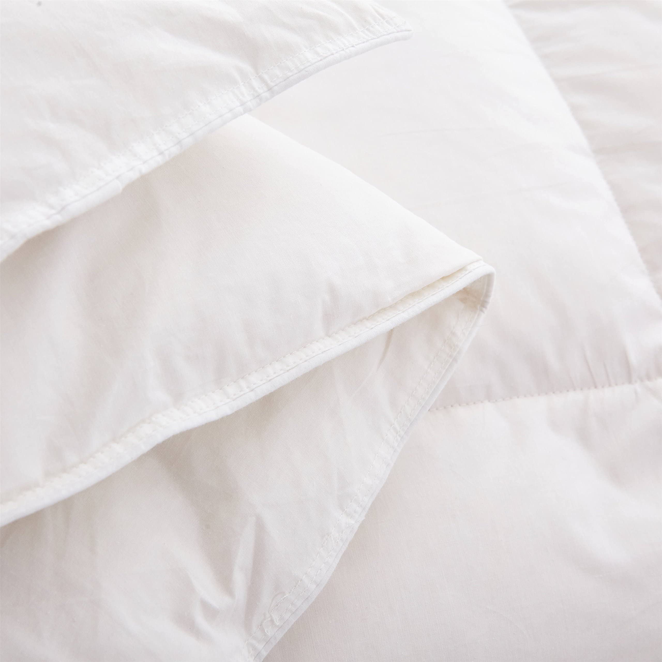 SUFUEE King Size 13.5 Tog Goose Feather & Down Duvet | 100% Cotton