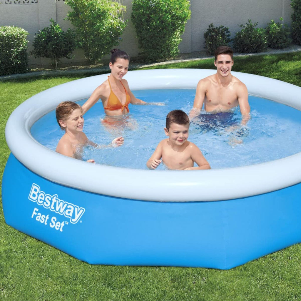 Bestway 10ft Fast Set Inflatable Pool with Filter Pump - 3,800L