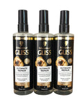 Schwarzkopf Gliss Ultimate Repair Conditioner Spray - Keratin - 3 Pack