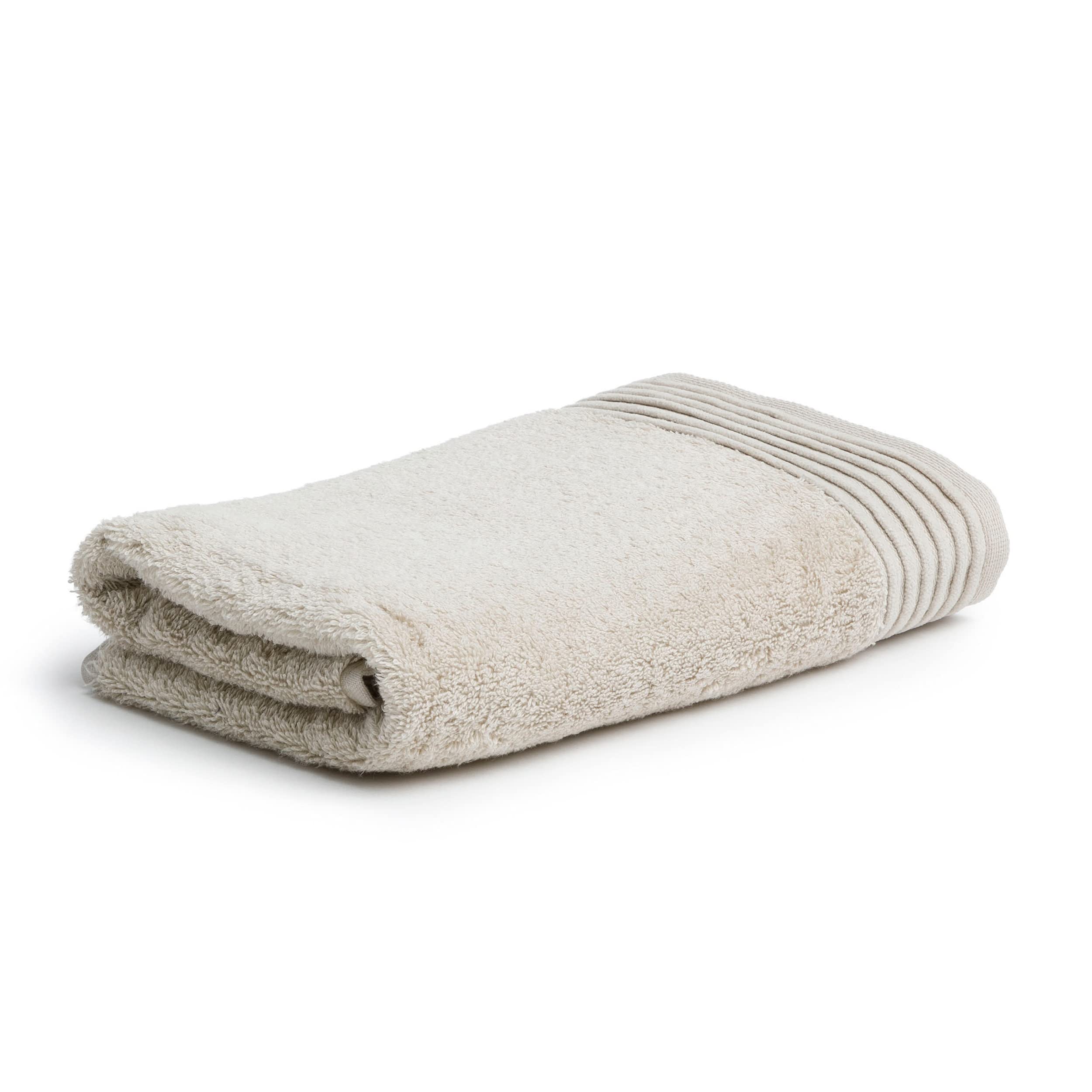 möve Loft Cotton Towel – 50 x 100 cm Absorbent Spinair Hand Towel, Papyrus