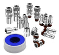 YOTOO 19-Piece 1/4" BSP Euro Air Line Connectors & Quick Coupler Set