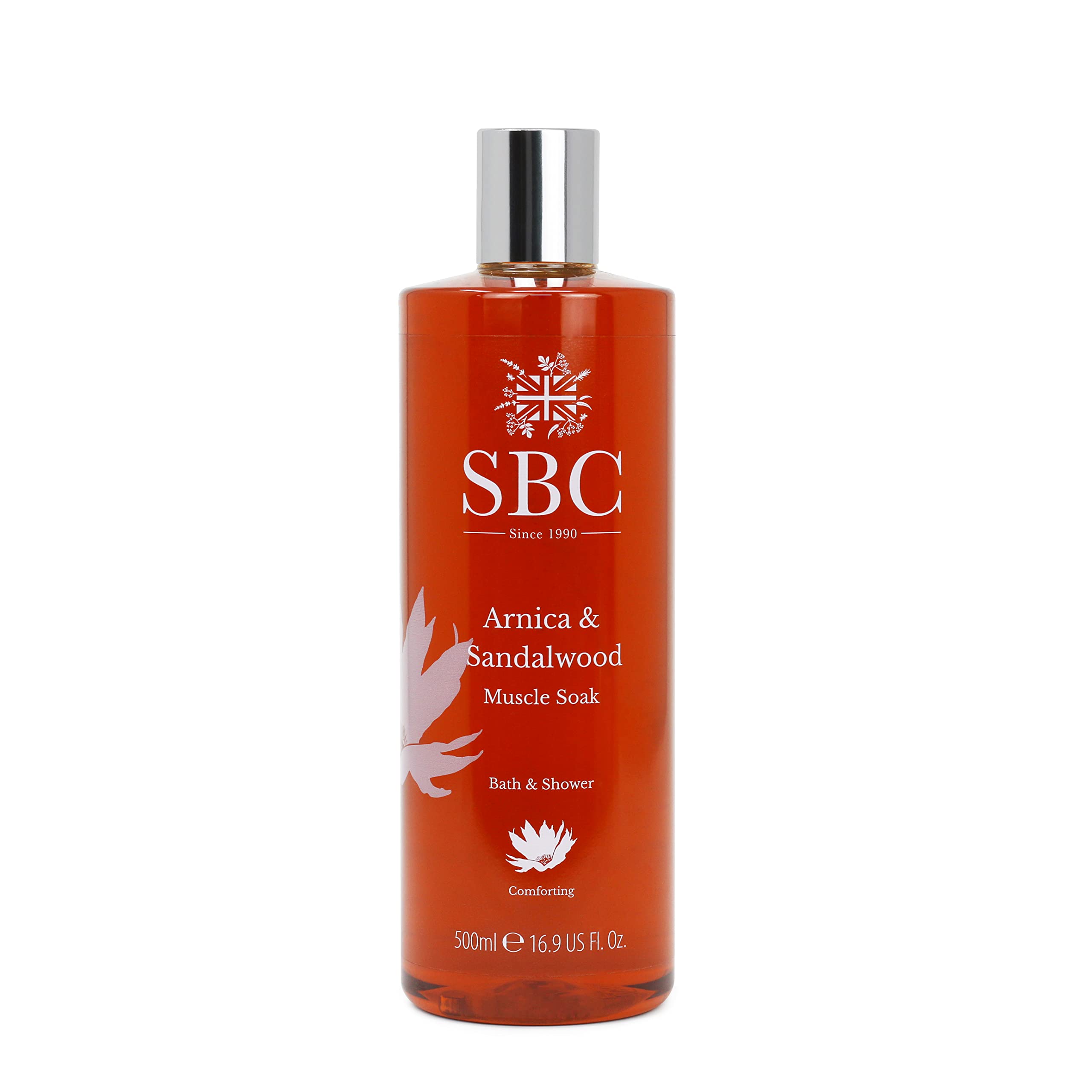 SBC Skincare Arnica & Sandalwood Muscle Soak – Vegan Bubble Bath 500ml