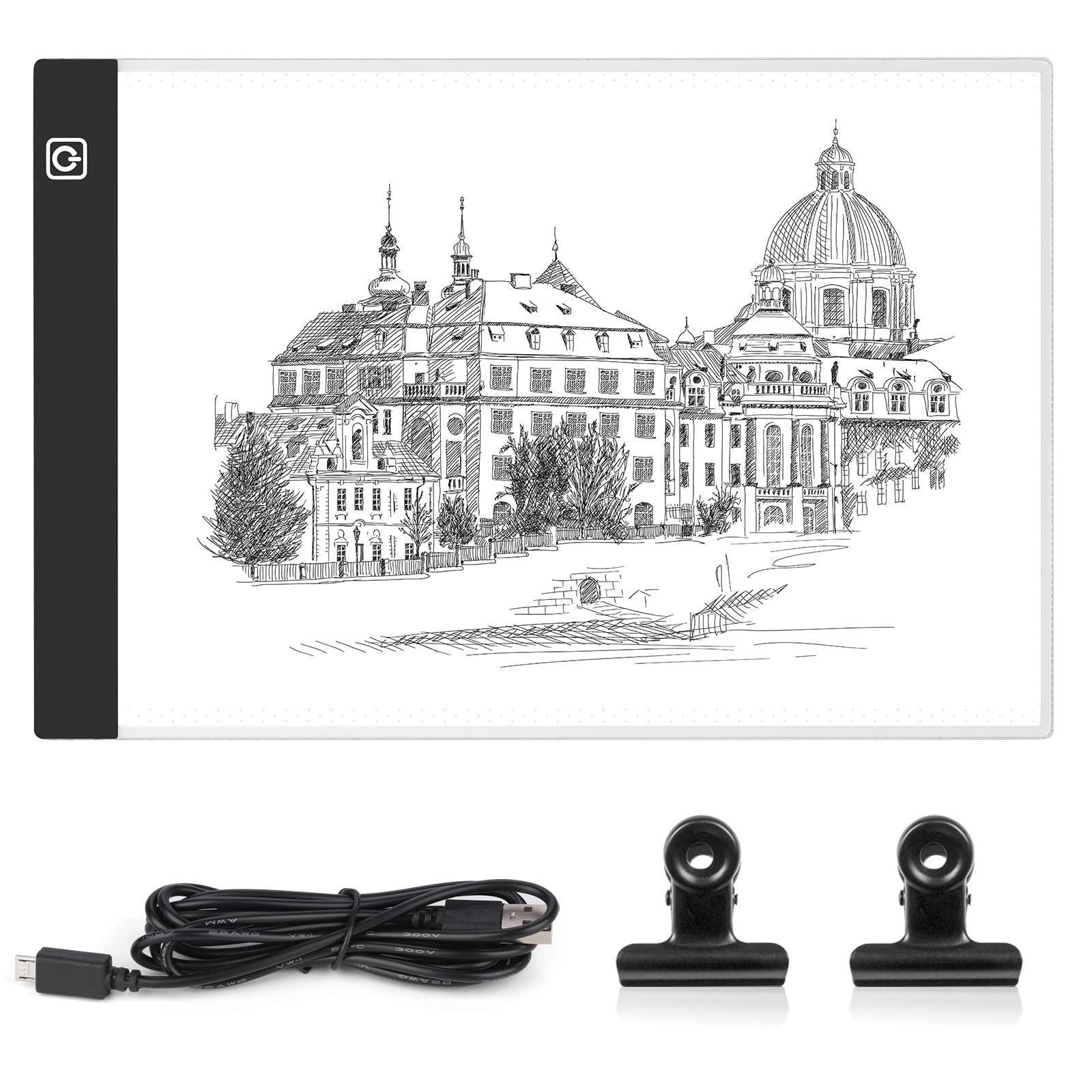 Mardiko A4 LED Light Pad – Ultra-Thin Tracing Light Box for Diamond Painting