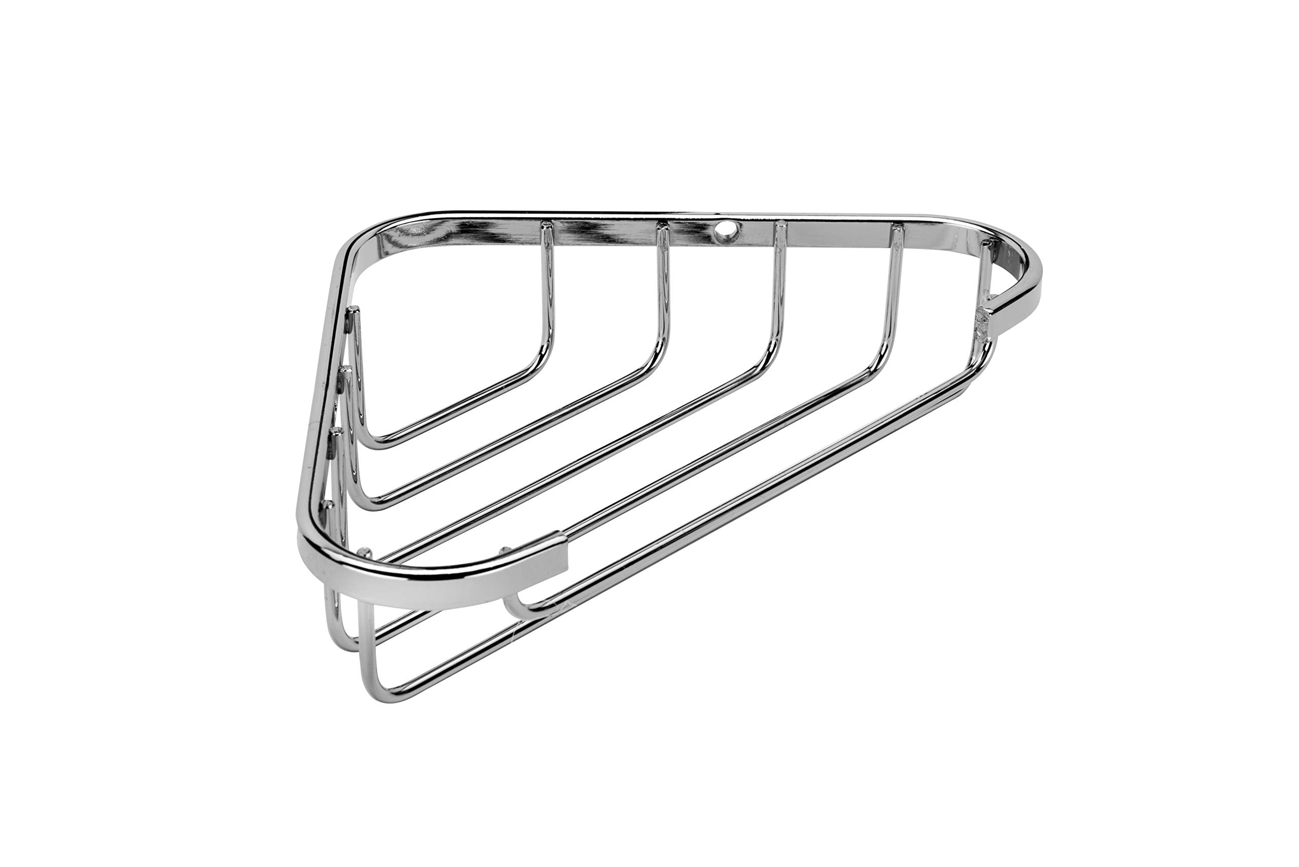 Croydex Chrome Corner Wire Soap Dish – Rust-Free Mild Steel Shower Caddy
