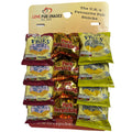 Traditional Pub Snack Card – Pork Scratchings, Bacon Fries & Scampi Fries (12 Bags)