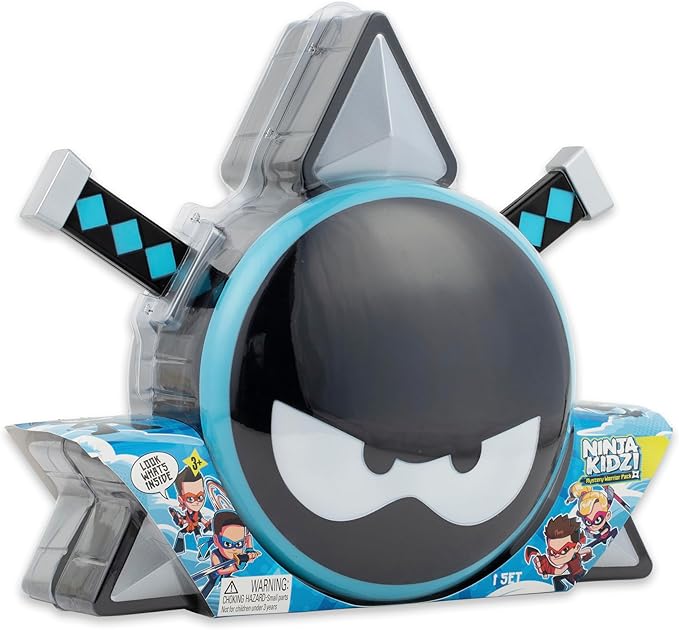 Ninja Kidz Mystery Warrior Pack - 18 Surprise Action Toy Set by Snaps