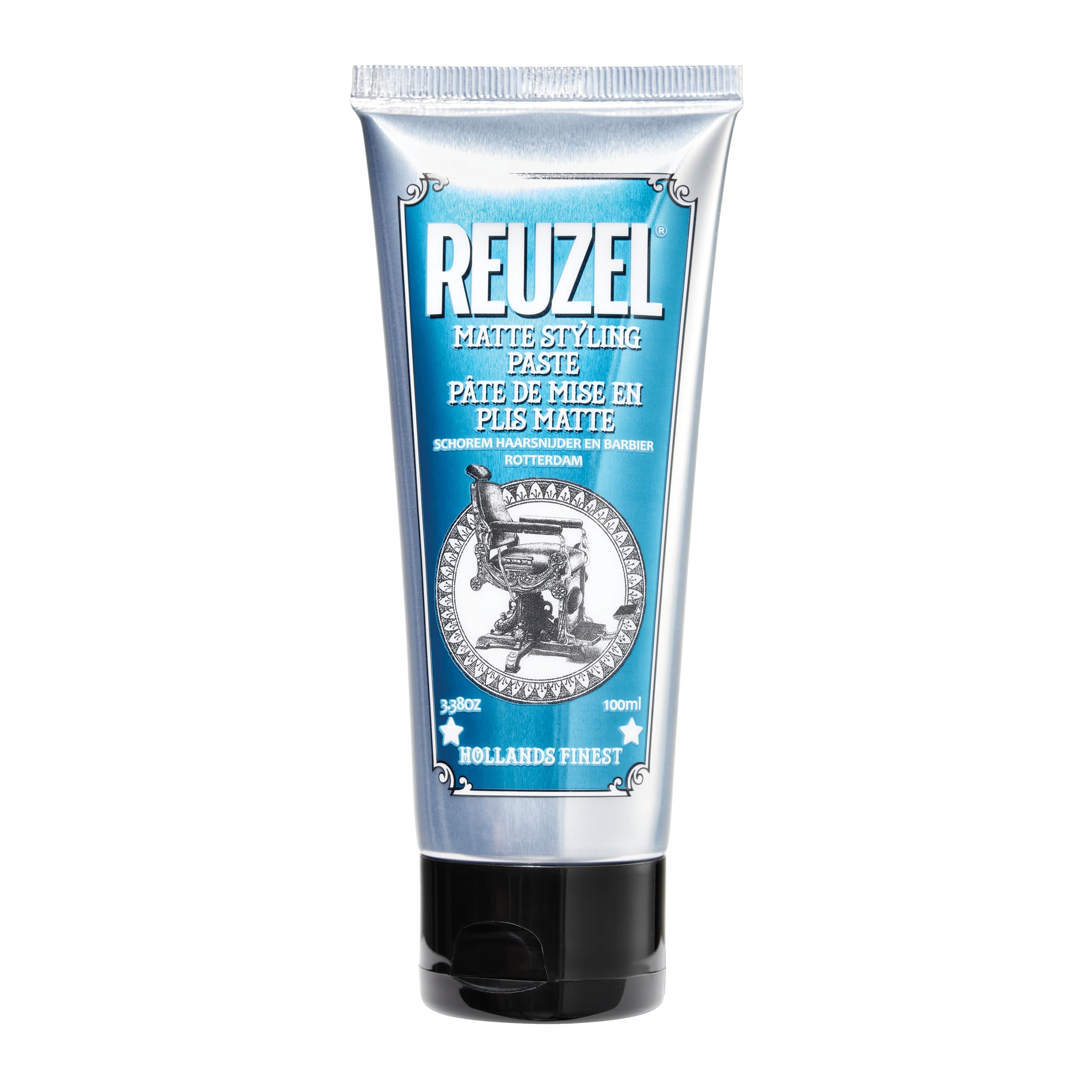 Reuzel Matte Styling Paste – Medium Hold Texturizing Cream, 100ml