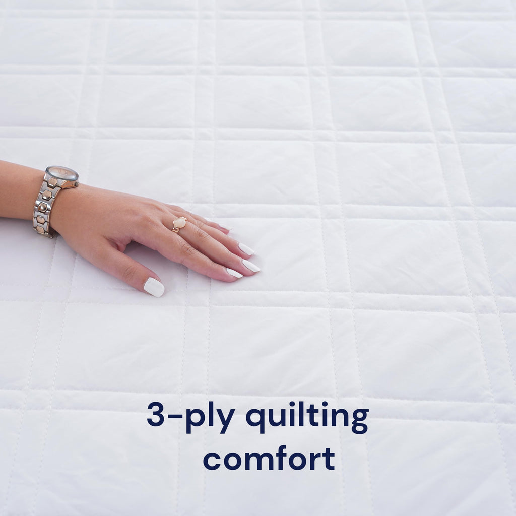 Sheet Story Super King Quilted Mattress Protector – 40cm Extra Deep Pocket