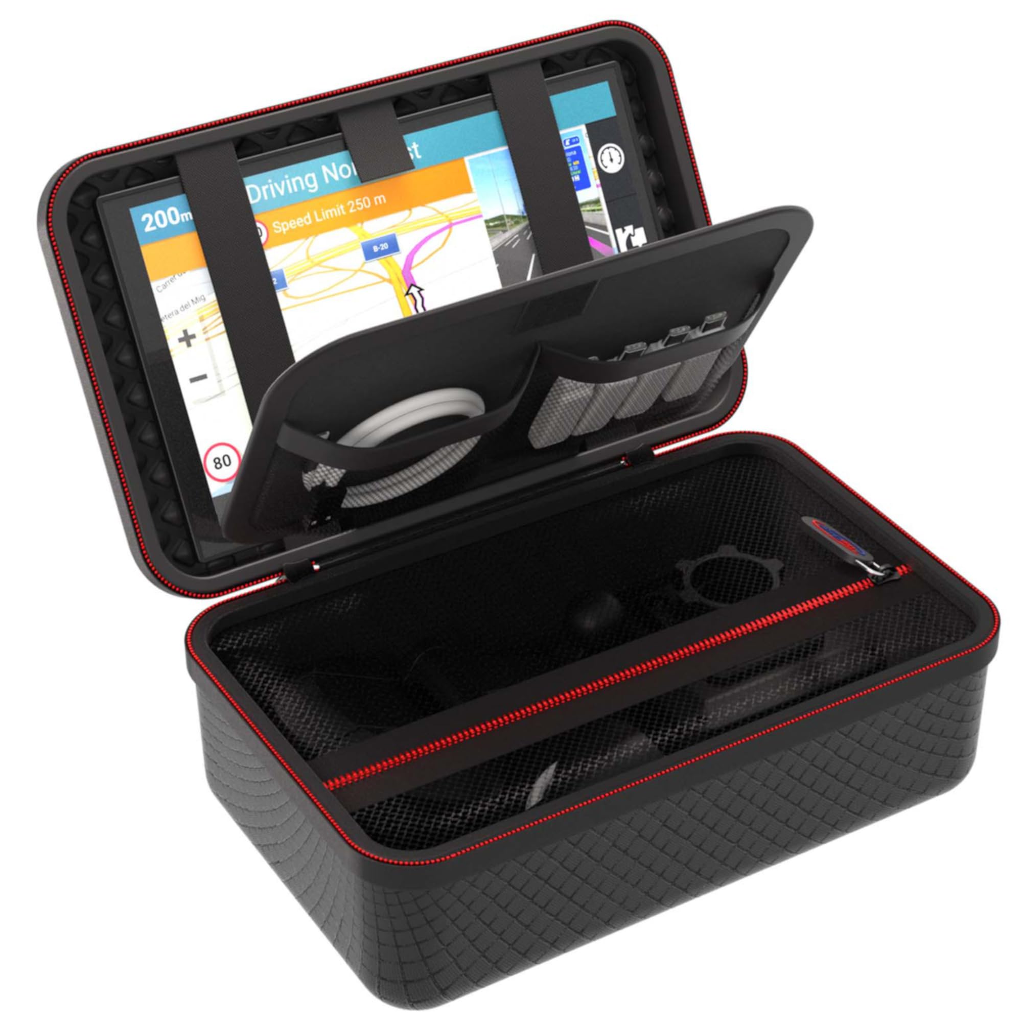 Digicharge 7 Inch Sat Nav Case for Garmin DriveSmart and TomTom Go