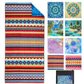JAODFK Microfibre Beach Towel 71"X32" Quick Dry Lightweight Sand Free Extra Large Thin Towels Travel Essentials For Adults Womens Swim Bath - image 1