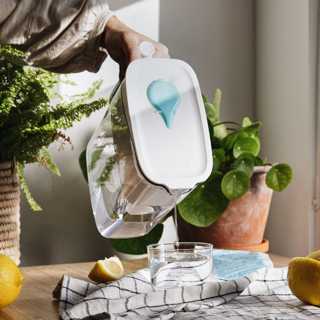 Phox Wave 2.8L Water Filter Jug | Refillable BPA Free Eco-Friendly Pitcher