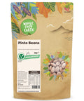 Wholefood Earth Pinto Beans – 3kg Bulk Non-GMO Vegan Dried Legumes