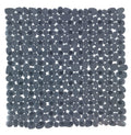 WENKO Paradise Non-Slip Shower Mat with Suction Cups - Anthracite 54x54cm