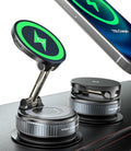 ALAFLY 15W Magnetic Wireless Car Charger – MagSafe Foldable Phone Mount