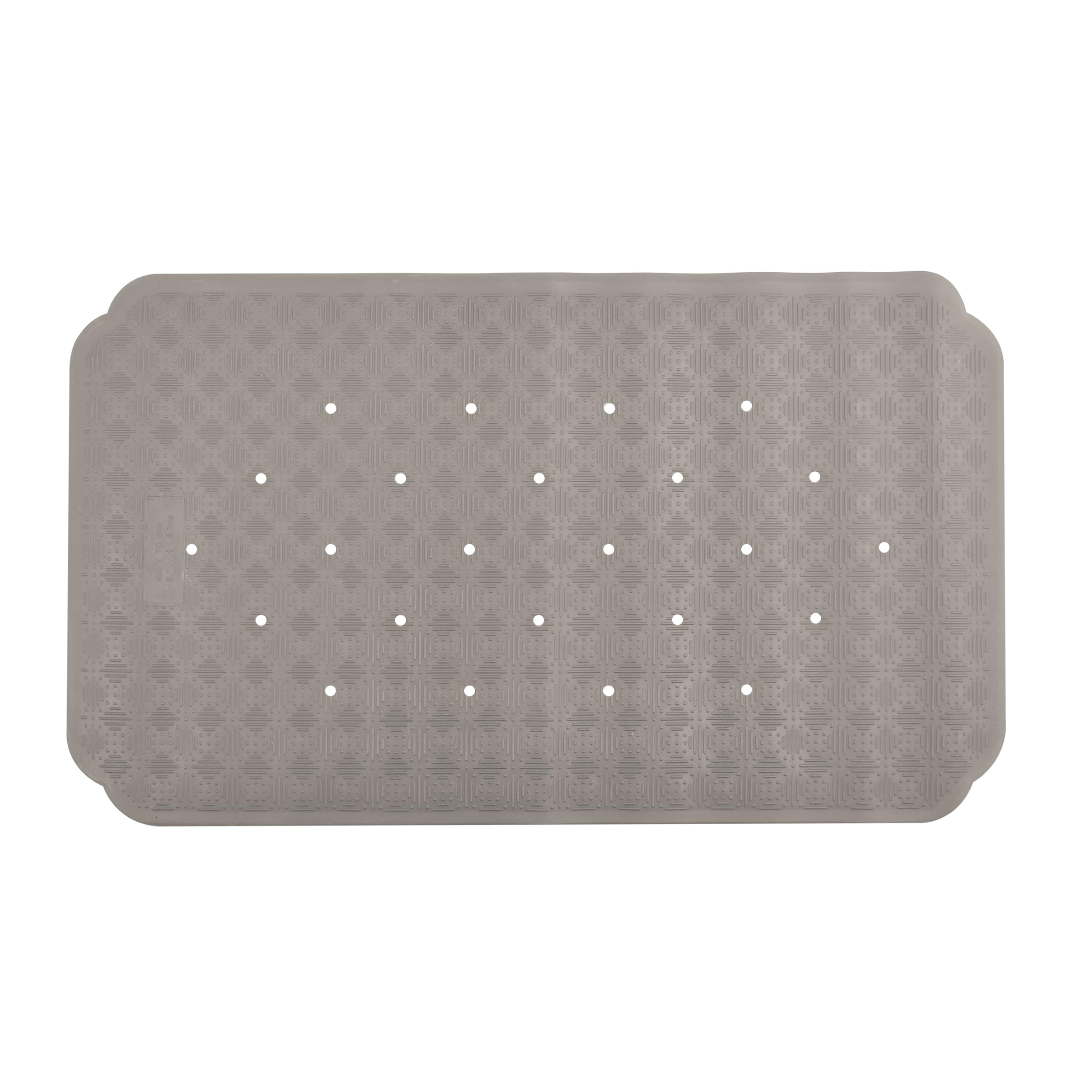 Spirella Ruby Non-Slip Shower Mat | Natural Rubber | Taupe | 70x40cm