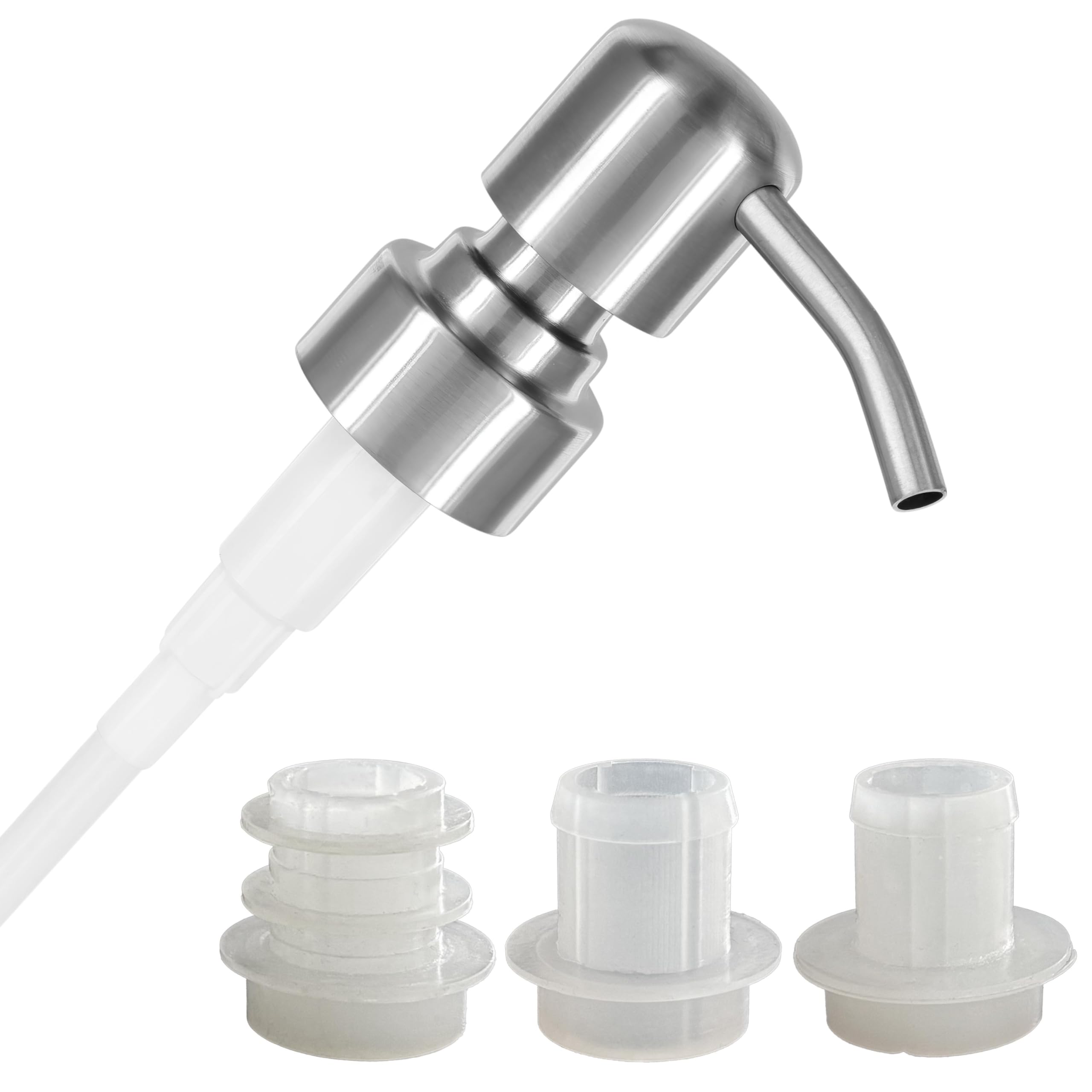 ALTGLAS Zagreb Soap Dispenser Pump Head | Stainless Steel Upcycling Kit
