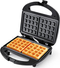 YASHE Belgian Waffle Maker – 750W Electric Non-Stick Iron Machine