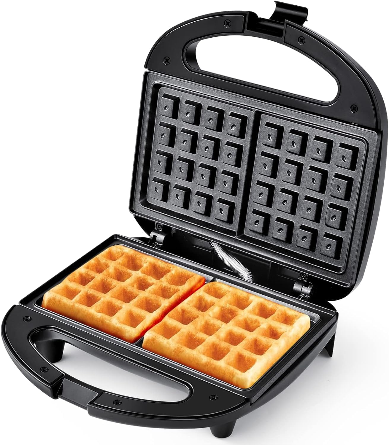 YASHE Belgian Waffle Maker – 750W Electric Non-Stick Iron Machine