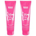 Umberto Giannini Creme De Curl Control Cream - Vegan Heat Protectant 2 Pack