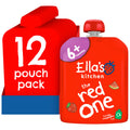Ella's Kitchen Organic Red One Fruit Smoothie Pouch - 12 x 90g