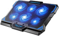 Jolof Store Laptop Cooling Pad | 6 Quiet LED Fans for 15.6-17 Inch Laptops