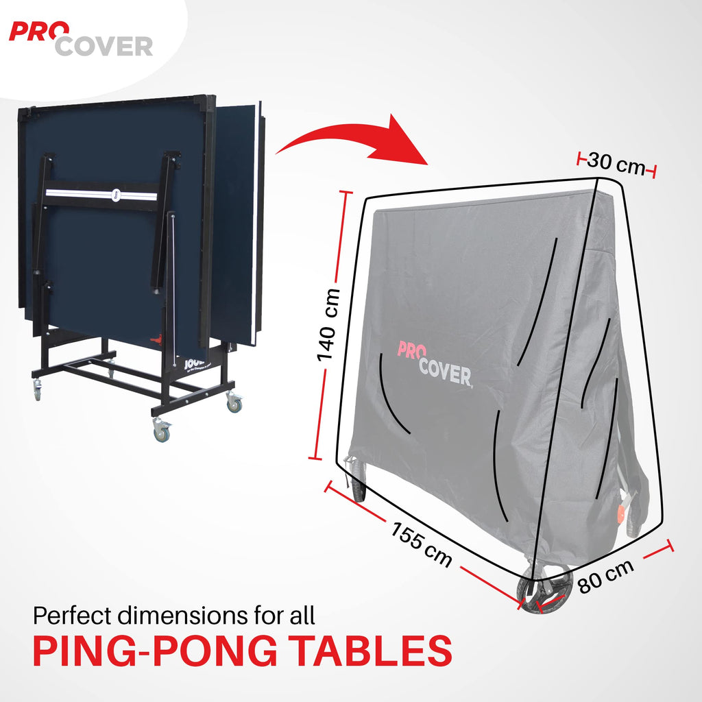 ProCover – Waterproof Ping Pong Table Cover | Heavy Duty 600D Oxford