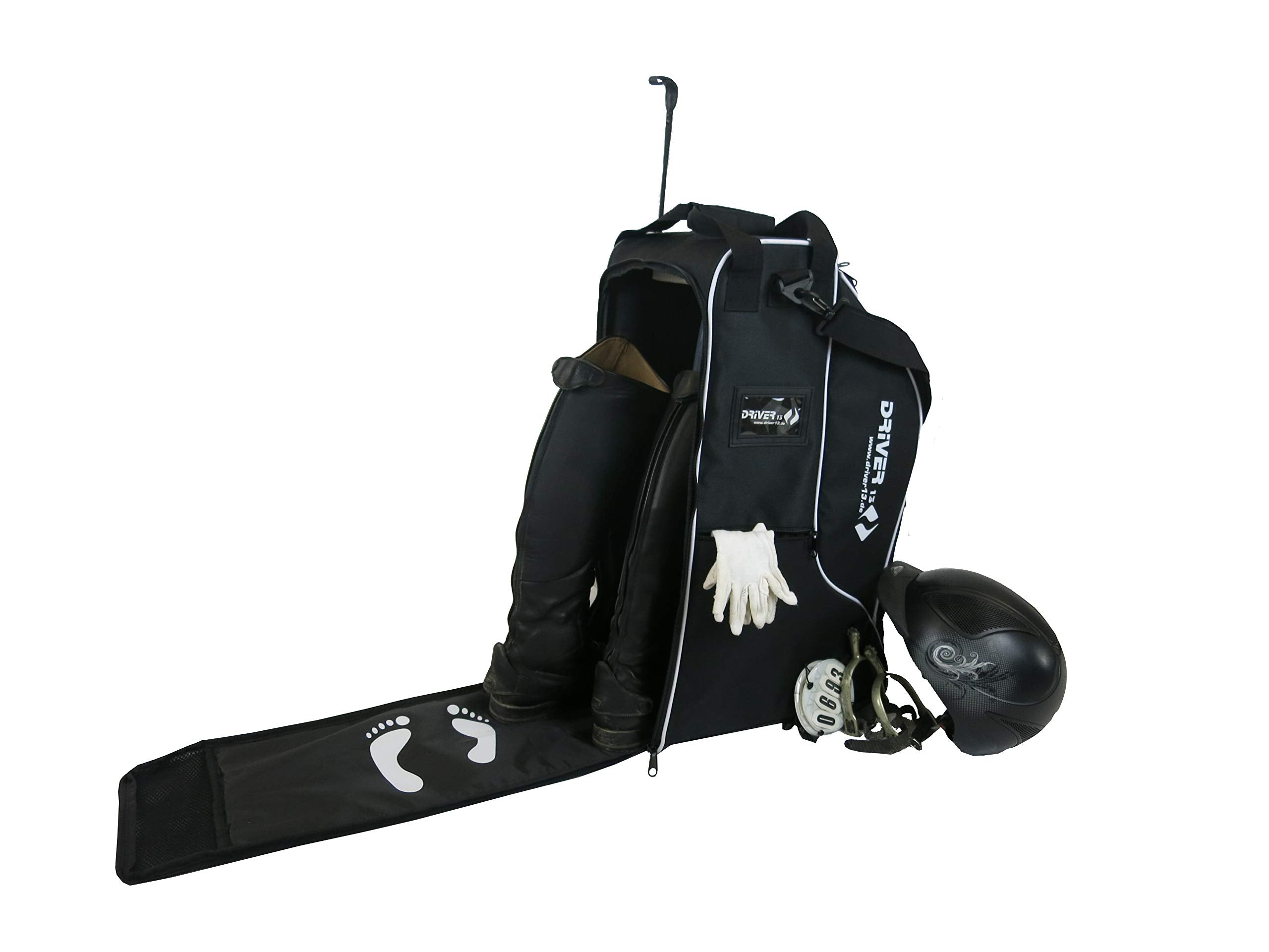 Driver13 Riding Boots Bag Deluxe | Waterproof Equestrian Helmet Bag