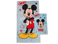 Disney Mickey Mouse Cotton Bath Towel Set – 2 Piece Light Blue Terry
