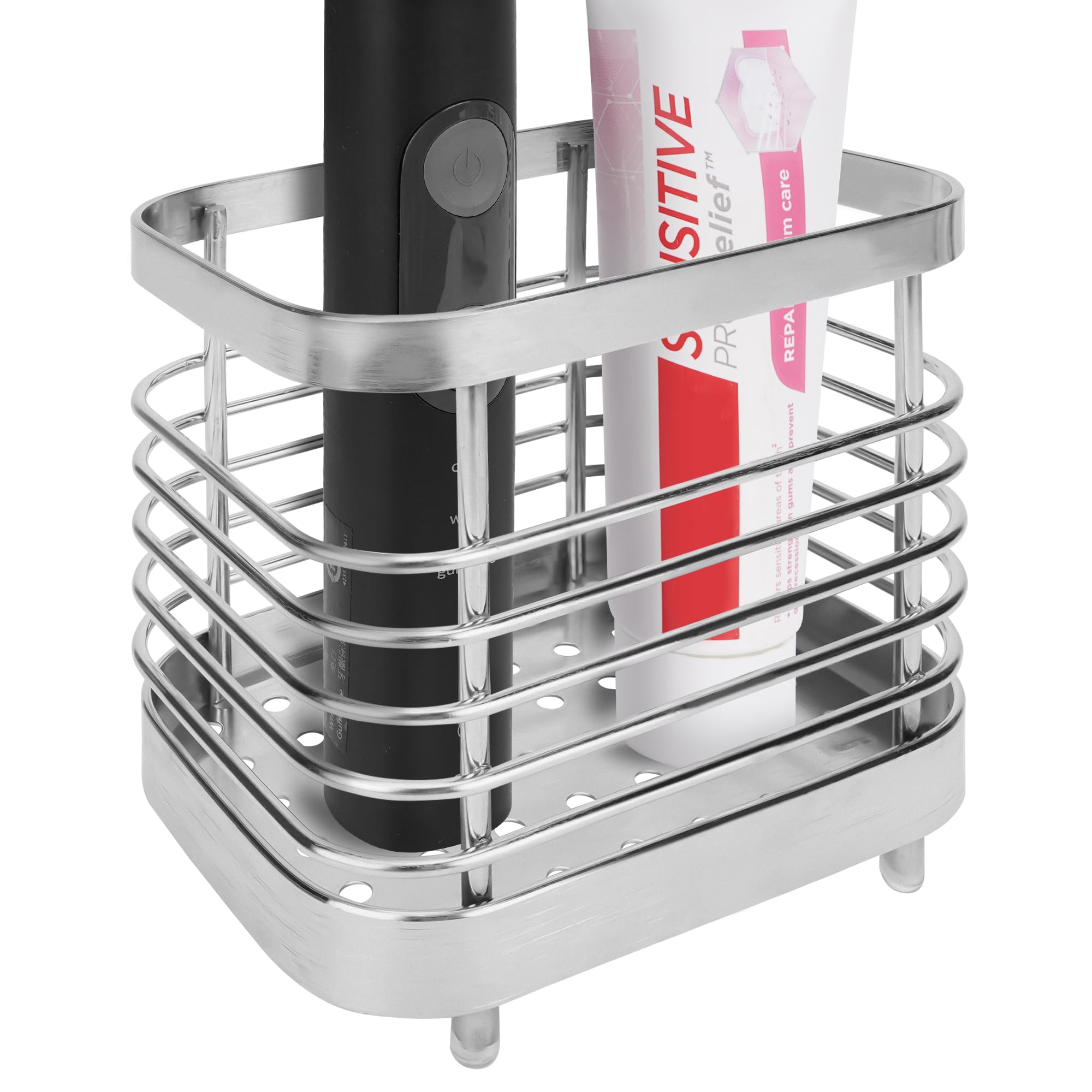Linkidea Stainless Steel Electric Toothbrush Holder | Wall Mount Organizer