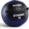 Yes4All 4.5 kg Dynamic Wall Ball - Soft Medicine Ball, Camuflaje Azul
