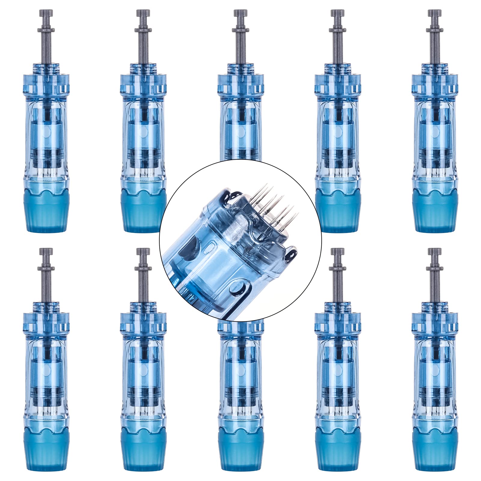 Dr. Pen M8S/A8S/A9 Replacement Needle Cartridges - 12 Pin, 10 Pcs