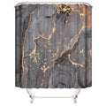 mefound Marble Shower Curtain | Mildew Resistant Polyester | 180x180cm