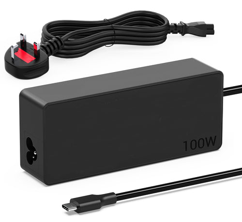 Jolof Store 100W USB C Laptop Charger – Universal Power Adapter with UK Cord