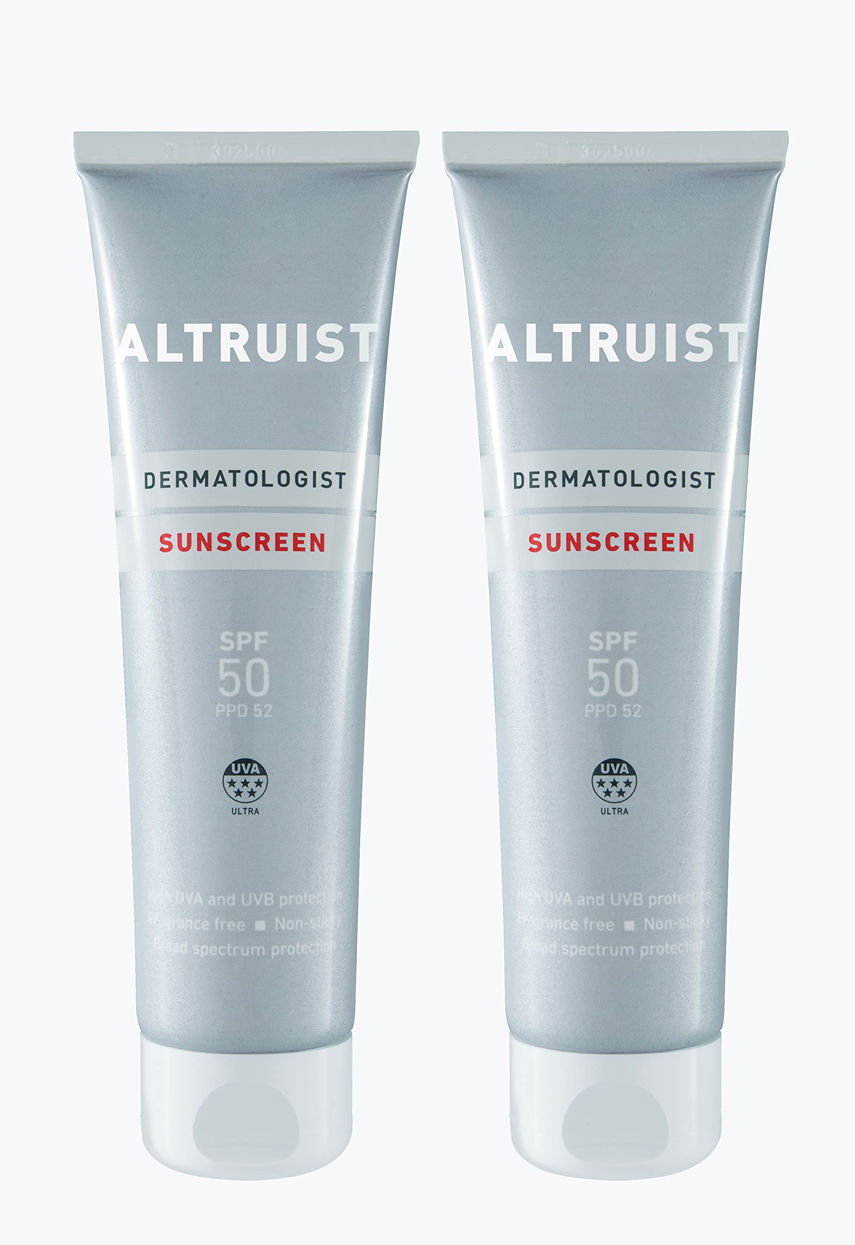 Altruist Dermatologist Sunscreen SPF 50 | UVA Protection - 2 Pack