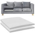 Duscdesp 50×50cm Sofa Support Boards,Sofa Bed Support Cushion Sofa Saver,Cushion Sag Repair for Corner Sofa Sofa Bed Couches Settee WHITE & 2 PCS