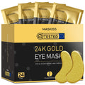 Maskiss 24K Gold Under Eye Patches - Collagen Anti-Aging Masks (24 Pairs)