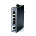 WIWAV 5-Port Industrial Gigabit Ethernet Switch | Unmanaged DIN Rail