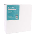Exerz 30x30cm Pre-Stretched Canvas 5-Pack | 100% Cotton Triple Primed