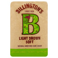 Billington's Light Brown Soft Unrefined Cane Sugar, 500g (Pack of 10)