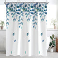 Lerores Green Leaves Shower Curtain – Extra Wide Waterproof Polyester