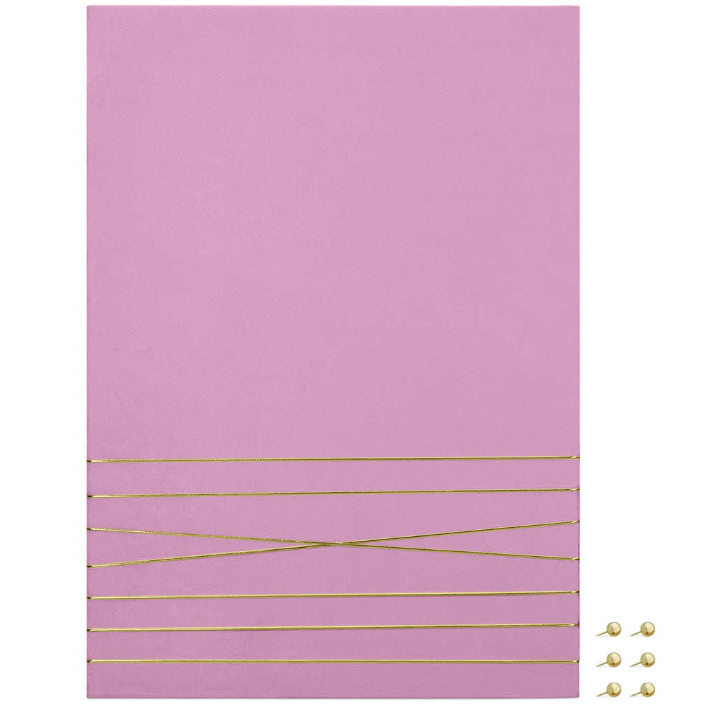 Navaris Velvet Photo Pin Board – 70 x 50cm Contemporary Wall Display
