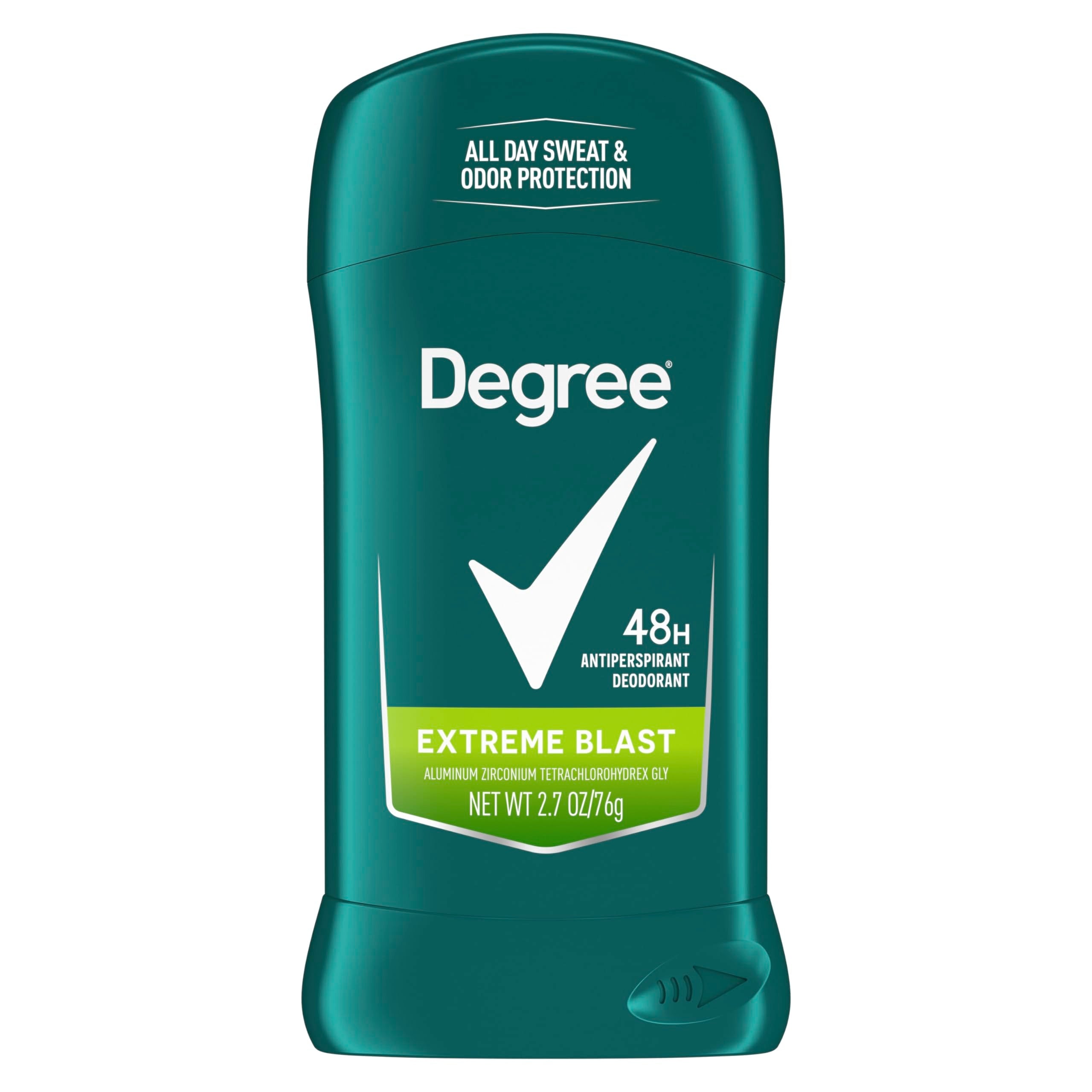 Degree Men Extreme Blast Invisible Solid Antiperspirant Stick, 6 Pack