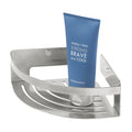 Tiger Caddy Corner Shower Basket – Brushed Stainless Steel Organizer