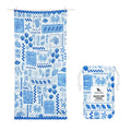 Dock & Bay Sand Free Beach Towel – Grecian Shores – Recycled Large