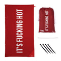 Fisura Oversized Microfiber Beach Towel – Sand-Proof & Quick-Dry Red 180x100cm