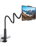 Rupoku Gooseneck Tablet Holder – 360 Flexible Lazy Arm Stand for iPad