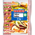 Haribo Yellow Belly Giant Snakes | Fruit Flavoured Bulk Sweets, 3kg Bag