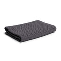 möve Piquée Hand Towel – 100% Cotton, Graphite, 50 x 100 cm