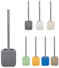 KW Cube Ceramic Toilet Brush and Holder – Modern Grey Cleaning Tool