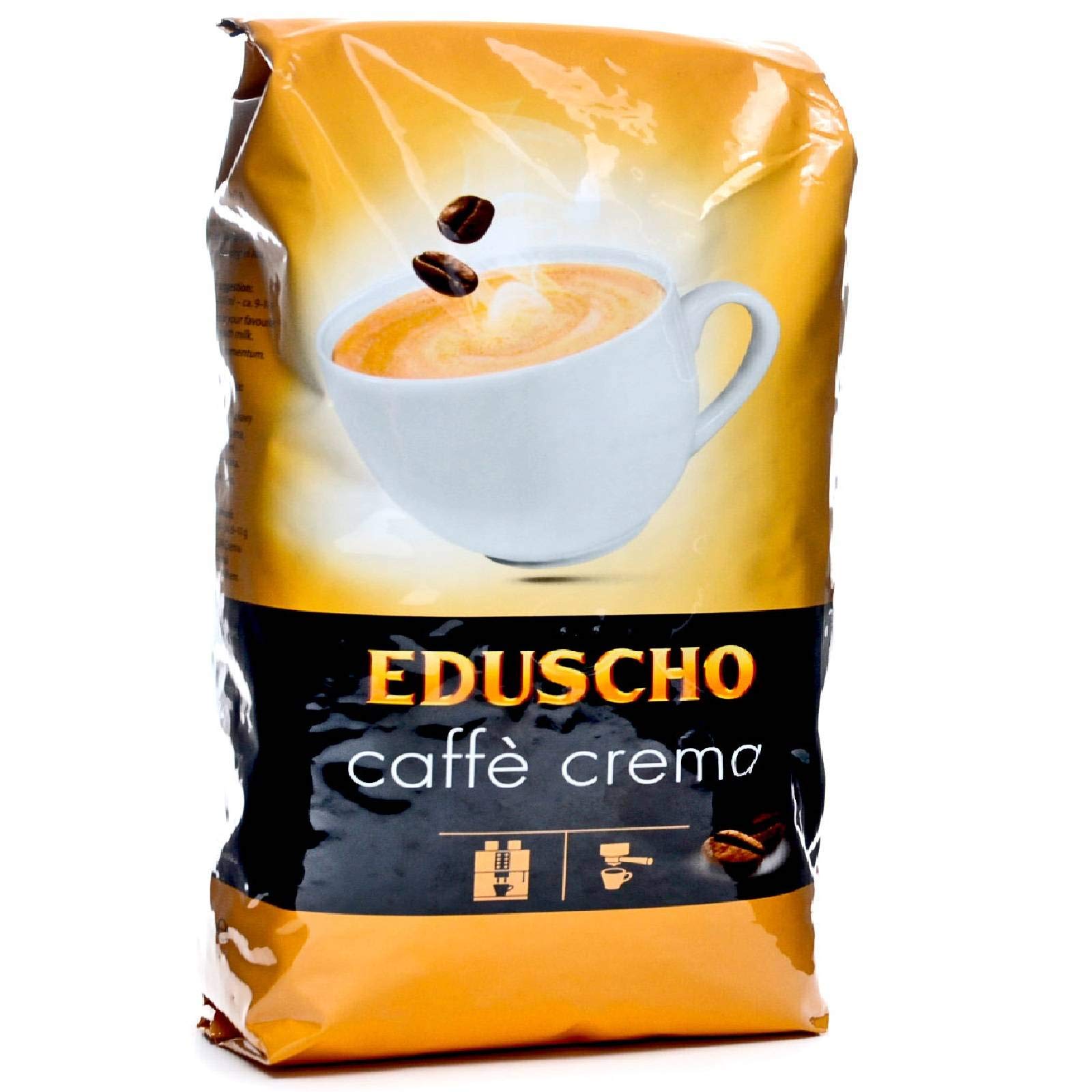 Tchibo Eduscho Caffè Crema Whole Coffee Beans - 6kg Case (6 x 1kg)